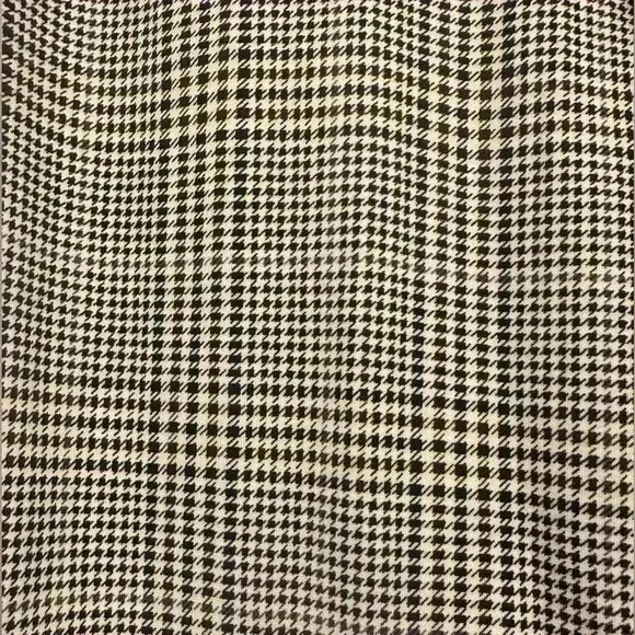 Jules & Leopold Stretch Plaid Pants/Leggings, Size Medium, Brown/Tan/Cream - Picture 3 of 11